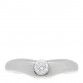 Platinum Diamond Elsa Peretti Curved Band Ring 48 4.5