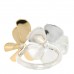 18K Yellow Gold Sterling Silver Return to Tiffany Love Bugs Butterfly Flower Ring 47 4