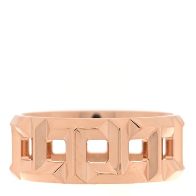 18K Rose Gold T True Wide Ring 57 8