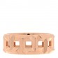 18K Rose Gold T True Wide Ring 57 8