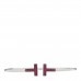 18K White Gold Ruby T Wire Bracelet