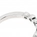 Platinum Diamond Jazz Graduated Band Ring 49 5