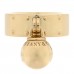 18K Yellow Gold Hardwear Dangle Ball Ring 49 4.75