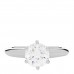 Platinum Diamond 1.32ct Solitaire Engagement Ring 49 4.75