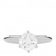 Platinum Diamond 1.32ct Solitaire Engagement Ring 49 4.75