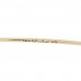 18K Yellow Gold Diamond Hoop Single Row Bangle Bracelet