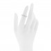 18K White Gold Diamond Paloma Picasso Graffiti Narrow Love and Kisses Ring 47 4