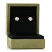 18K Rose Gold Diamond Fleurette Earrings