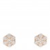 18K Rose Gold Diamond Fleurette Earrings