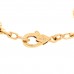 18K Yellow Gold Black Onyx 5 Motifs Vintage Alhambra Bracelet