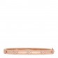 18K Rose Gold Diamond Perlee Sweet Clovers Bracelet L