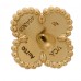 18K Yellow Gold Black Onyx Sweet Alhambra Earrings