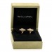 18K Yellow Gold Mother of Pearl Vintage Alhambra Earrings
