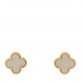 18K Yellow Gold Mother of Pearl Sweet Alhambra Earrings