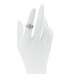 18K White Gold Diamond Nid du Paradis Ring 50 5.25