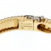 18K Yellow Gold Perlee Signature Bangle Bracelet M