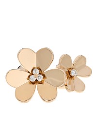 18K Yellow Gold Diamond Frivole Between The Finger Ring 52 6