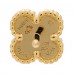 18K Yellow Gold Mother of Pearl Sweet Alhambra Earrings