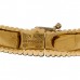 18K Yellow Gold Perlee Signature Bangle Bracelet XS
