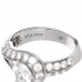 Platinum Diamond .70ct Couture Solitaire Ring 48 4.5
