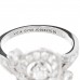18K White Gold Diamond Nid du Paradis Ring 50 5.25