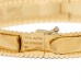 18K Yellow Gold Perlee Signature Bangle Bracelet XS