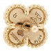 18K Yellow Gold Mother of Pearl Sweet Alhambra Earrings