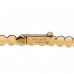 18K Yellow Gold Perlee Pearls of Gold Bracelet L