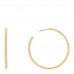 18K Yellow Gold Small Perlee Hoop Earrings