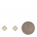 18K Yellow Gold Mother of Pearl Sweet Alhambra Earrings
