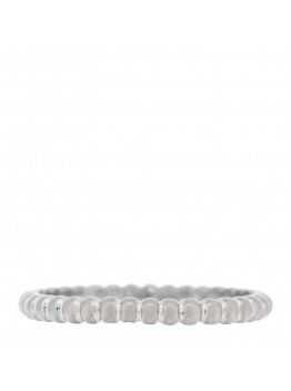 18K White Gold Small Perlee Ring 55 7.25