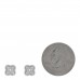 18K White Gold Diamond Sweet Alhambra Earrings