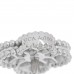 18K White Gold Diamond Sweet Alhambra Earrings