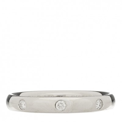 Platinum Diamond Tendrement Etoiles Wedding Band Ring 47 4