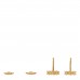 18K Yellow Gold Black Onyx Sweet Alhambra Earrings