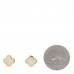 18K Yellow Gold Mother of Pearl Pure Alhambra Earrings