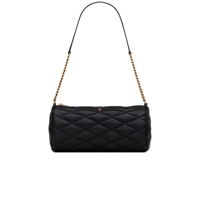 Y Sade Small Tube Bag In Quilted Lambskin