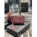 Y Lou Camera Bag In Quilted Leather
