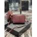 Y Lou Camera Bag In Quilted Leather