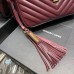 Y Lou Camera Bag In Quilted Leather