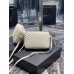 Y Lou Camera Bag In Quilted Leather