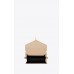 Y Cassandra Medium Top Handle in Grain de Poudre Embossed Leather