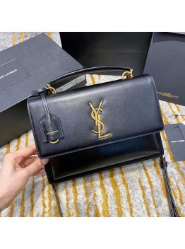 Y Medium Sunset Satchel in Smooth Leather Bag