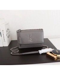 Y Sunset Medium in Smooth Leather �C Grey