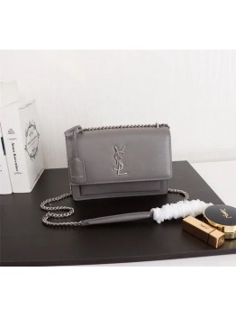 Y Sunset Medium in Smooth Leather �C Grey