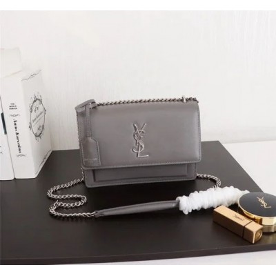 Y Sunset Medium in Smooth Leather �C Grey