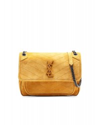 Y Niki Medium Chain Bag in Suede
