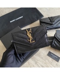 Y  wallet black  SIZE:13×9.5x3CM  04