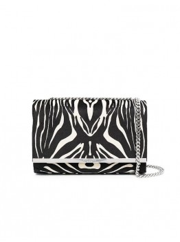Y Small Crossbody in Zebra Print
