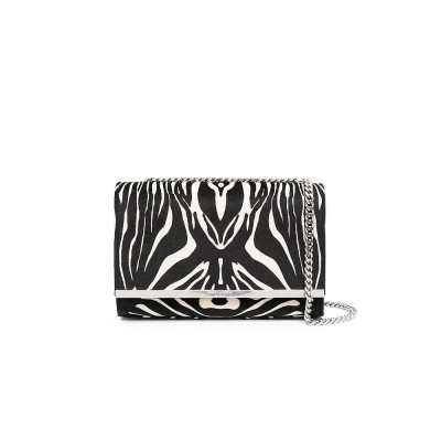 Y Small Crossbody in Zebra Print
